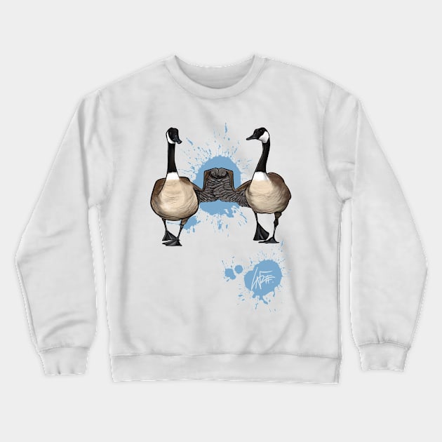 Goose Bumps Crewneck Sweatshirt by LaFree